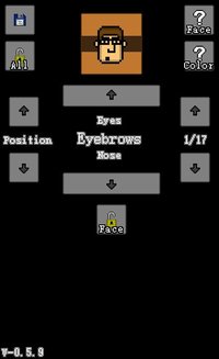 Pixel Face Generator screenshot, image №2157085 - RAWG