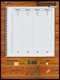 Scorepad Deluxe screenshot, image №1828555 - RAWG