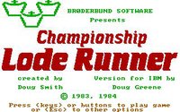 Championship Lode Runner screenshot, image №754268 - RAWG