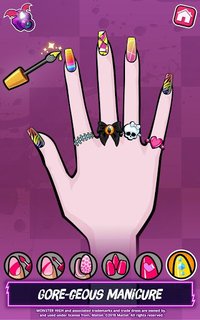 Monster High Beauty Shop: Fangtastic Fashion Game screenshot, image №1450019 - RAWG