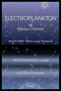 Electroplankton Marine-Crystals screenshot, image №792709 - RAWG