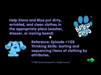 Blue's Clues: Laundry Time screenshot, image №3902348 - RAWG