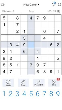 Sudoku - Free Classic Sudoku Puzzles screenshot, image №2074767 - RAWG