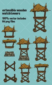 Wooden towers screenshot, image №2189750 - RAWG
