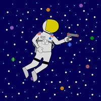 Spacetronaut (Bryson_Frank, jliu2, NavHee) screenshot, image №2880335 - RAWG