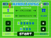 WimblePong Tennis (Fun 2 Player 2D Tennis Game) screenshot, image №1413030 - RAWG