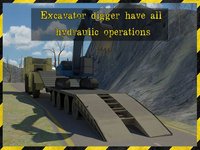 Excavator Transporter Rescue 3D Simulator- Be ready to rescue cars in this extreme high powered excavator transporter game screenshot, image №975132 - RAWG