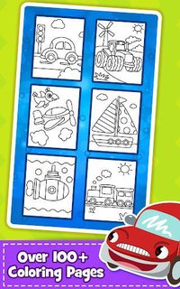 Cars Coloring Book for Kids - Doodle, Paint & Draw screenshot, image №1426119 - RAWG