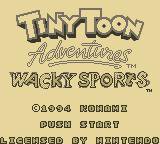 Tiny Toon Adventures: Wacky Sports Challenge screenshot, image №752174 - RAWG