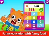 Funny Food 123! Kids Number Games for Toddlers screenshot, image №1589496 - RAWG