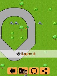 Crash Race - The racing car game in 8 bit style screenshot, image №1954316 - RAWG