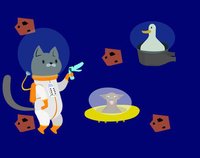 Super Space Cat screenshot, image №2382778 - RAWG
