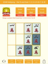 2048 Mahjong - Get 9 and 1-9! screenshot, image №1329844 - RAWG
