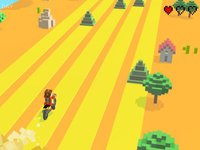 Pixel Moto 3D Turbo Driving Pocket Edition screenshot, image №1629239 - RAWG