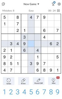 Sudoku - Free Classic Sudoku Puzzles screenshot, image №2074772 - RAWG