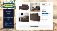 KNISLINGE Sofa, Samsta Dark Brown screenshot, image №2472663 - RAWG