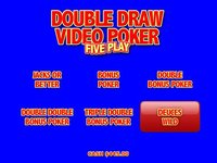 Double Draw Video Poker Five Play screenshot, image №948694 - RAWG