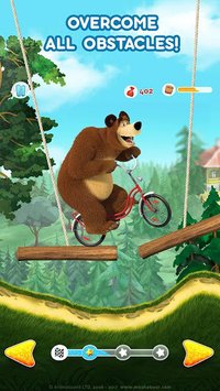 Masha and the Bear: Climb Racing and Car Games screenshot, image №2094324 - RAWG