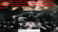 Lord of the Rings Trivia Game screenshot, image №2657028 - RAWG