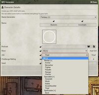 NPC Generator for 5e - Foundry VTT Module screenshot, image №3539053 - RAWG