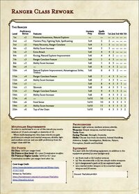 D&D 5e Ranger Rework V3.6 screenshot, image №3462006 - RAWG