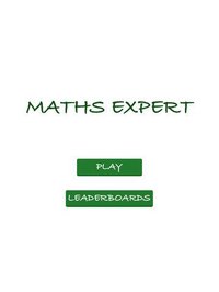 Math Expert - Do You Really Know Maths ? screenshot, image №1615941 - RAWG