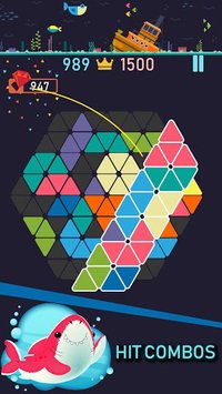 Trigon: Triangle Block Puzzle Game screenshot, image №1510496 - RAWG