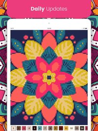 Kaleidoscope Pixel Art Mandala screenshot, image №1768985 - RAWG