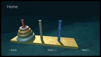 Tower of Hanoi (NISH_Original) screenshot, image №2857274 - RAWG