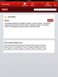 Scrambler - Ultimate Word Helper for SCRABBLE , Words with Friends and Wordfeud crossword games screenshot, image №954813 - RAWG