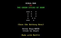 Ninja Man vs The Green Sticks of Doom IV (Save the Battery Hens) screenshot, image №1139975 - RAWG
