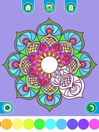 Coloring Books for adults - Mandala , ornament , anti-stress , art therapy + screenshot, image №1605922 - RAWG