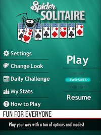 Spider Solitaire screenshot, image №1375929 - RAWG