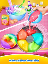 Unicorn Rainbow Donut - Sweet Desserts Bakery Chef screenshot, image №1588427 - RAWG