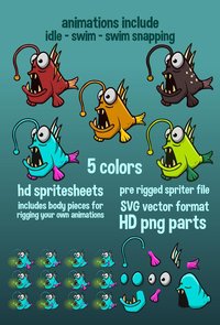 Angler fish 2 screenshot, image №2191822 - RAWG