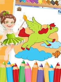 Little Unicorn Colorbook Drawing to Paint Coloring Game for Kids screenshot, image №1632915 - RAWG