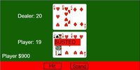 Simple Blackjack(21) game screenshot, image №2262365 - RAWG