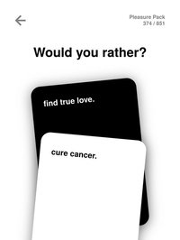 Would You Rather Dirty & Evil screenshot, image №1795059 - RAWG