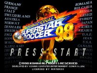 International Superstar Soccer 98 screenshot, image №2420368 - RAWG