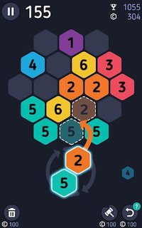 Make7! Hexa Puzzle screenshot, image №1532123 - RAWG