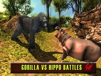 Wild Gorilla Simulator 2016: Survival Life of Ape Vs Hunters & Wildlife Animals screenshot, image №1789010 - RAWG