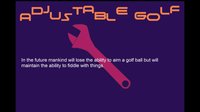 Adjustable Golf screenshot, image №2365058 - RAWG