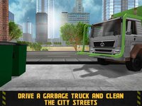 City Garbage Truck Driving Simulator 3D Full screenshot, image №1743243 - RAWG