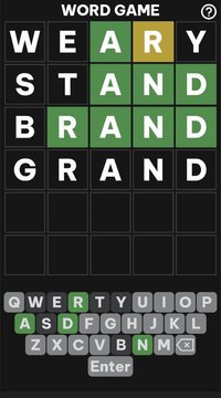 Word Game (itch) (josfeld) screenshot, image №3184650 - RAWG