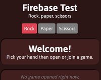 Firebase Test: Rock, paper, scissors screenshot, image №2243225 - RAWG