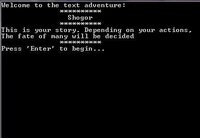 Shogor - Text Adventure screenshot, image №3393019 - RAWG