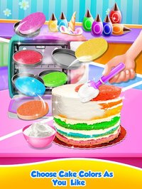 Unicorn Food - Sweet Rainbow Cake Desserts Bakery screenshot, image №1588393 - RAWG