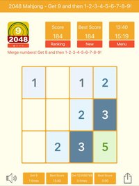 2048 Mahjong - Get 9 and 1-9! screenshot, image №1329842 - RAWG
