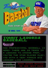 Tommy Lasorda Baseball screenshot, image №760693 - RAWG