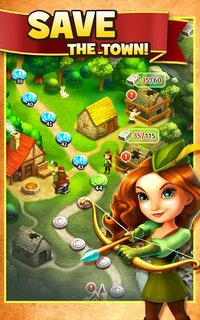 Robin Hood Legends – A Merge 3 Puzzle Game screenshot, image №1582583 - RAWG